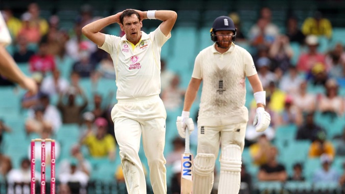 Scott Boland and Australia were denied by Jonny Bairstow and England on the final day. Photo / Getty