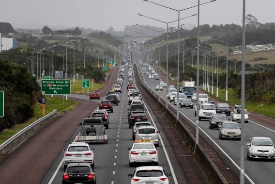 The protests are expected to cause "gridlock" on Auckland motorways tomorrow morning, Te Pāti Māori says. Photo / Dean Purcell