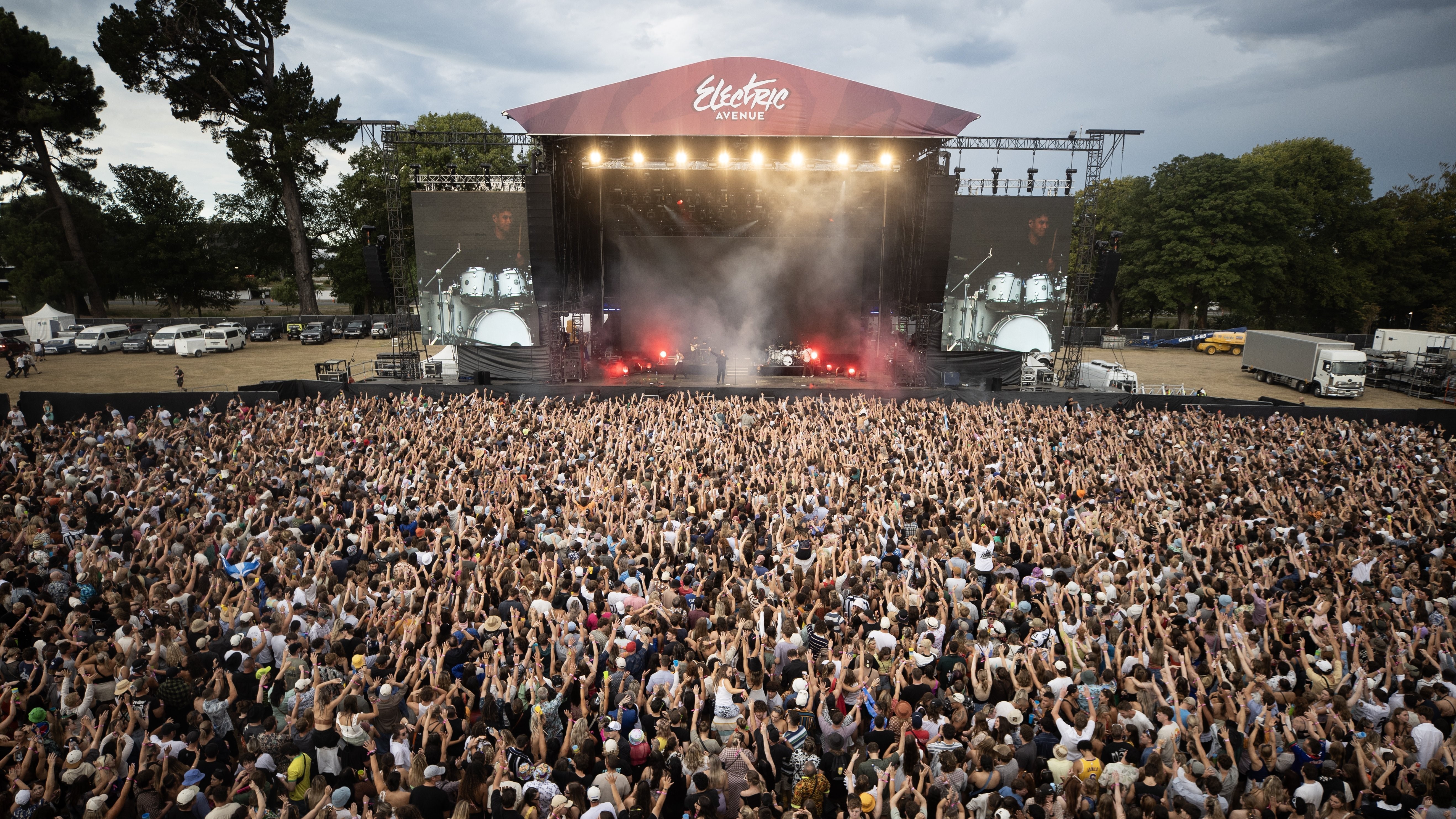 Thousands head to Christchurch as Electric Avenue kicks off