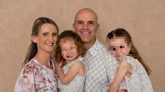 Nigel and Marjan Joyce died of cancer within seven days of each other. Nigel's brother and his wife have taken in their girls. Photo / Givealittle