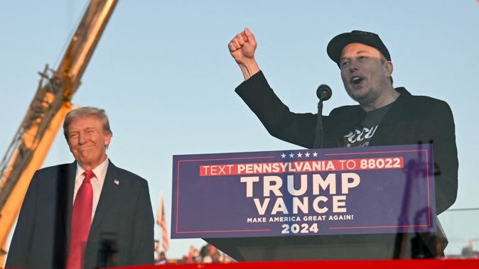 Elon Musk has been an avid of support of US President-elect Donald Trump during his campaign. (Photo by Jim WATSON / AFP)