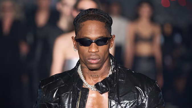Travis Scott walks the runway during the Vetements Paris Womenswear Spring-Summer 2025 show as part of Paris Fashion Week on September 27. Photo / Getty Images