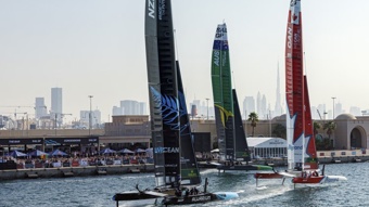 Giles Scott: Emirates Great Britain driver on today's SailGP race