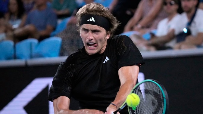 Alexander Zverev. Photo / AP