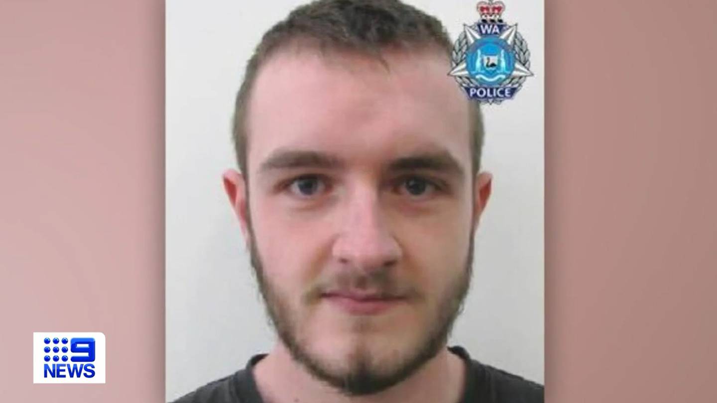 Police were in a stand off with Lachlan Bowles, 25, at Kellerberrin, Western Australia. Photo / WA Police