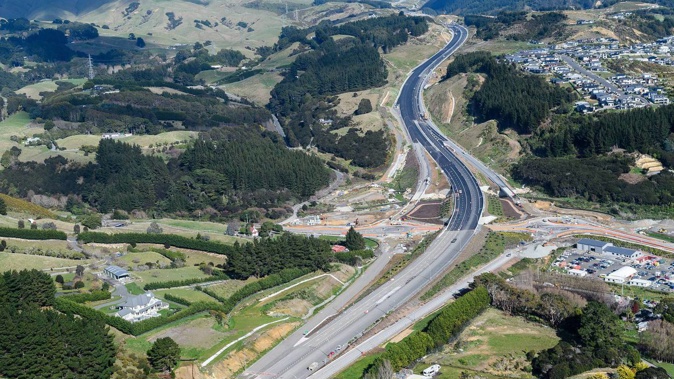 Transmission Gully under construction in August. (Photo / Mark Coote)
