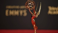 An Emmy statue. Photo / AP