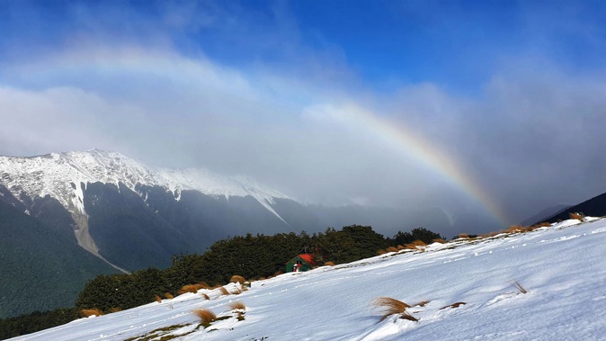 After a cold snap last week which brought snow to alpine areas, the weather is expected to become muggier and unsettled, and the only place to escape the rain will be the east coast of the South Island. Photo / Tracy Neal