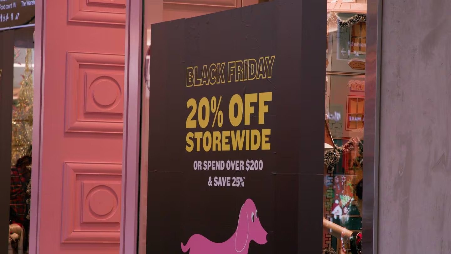 Black Friday sale. Photo / Ben Dickens