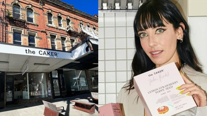 The Caker's Jordan Rondel has revealed that her K Road bakery is closing down. Photos / @thecaker, Supplied