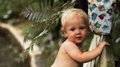 Gideon Dunton, now 22 months old, is fighting a condition that left him starving to death in New Zealand. His family uprooted to Australia with the hope of keeping him alive. Photo / Supplied