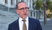Wellington Mayor Andrew Little. Herald photograph by Mark Mitchell