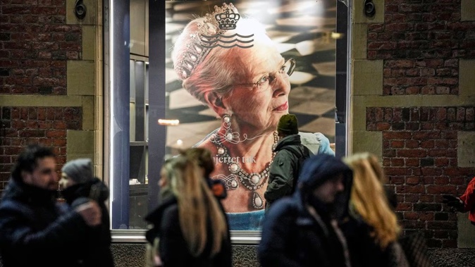 As the first Danish monarch to voluntarily step down in nearly 900 years, Queen Margrethe II announced her abdication from the Danish throne on New Year's Eve after a 52-year reign. Photo / AP