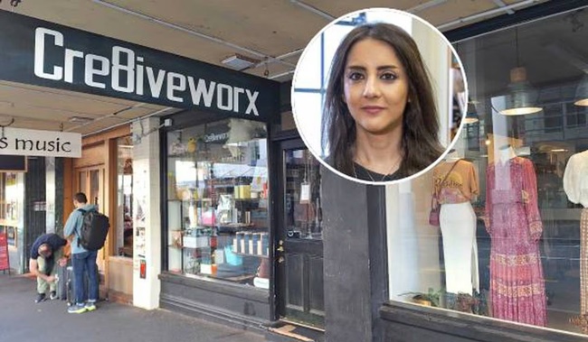 Green MP Golriz Ghahraman is now being linked to a third alleged incident of shoplifting with Wellington store Cre8iveworx emailing other businesses with an allegation it believed Ghahraman was in the premises in October last year. Photos / Melissa Nightingale / Mark Mitchell