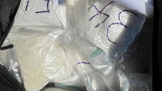 Police and Customs have seized $37 million worth of methamphetamine, which was concealed in a shipment of machine parts. Photo / NZ Police