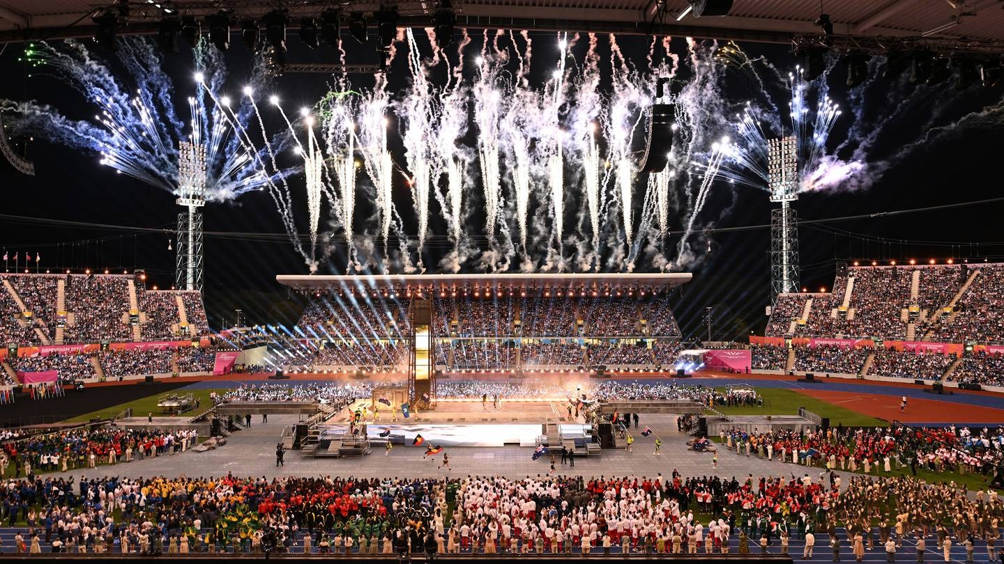 The Commonwealth Games closing ceremony in Birmingham. Photo / Photosport
