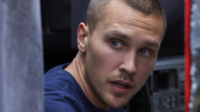 Harley Bonner as paramedic Logan Bennett. Photo / Supplied