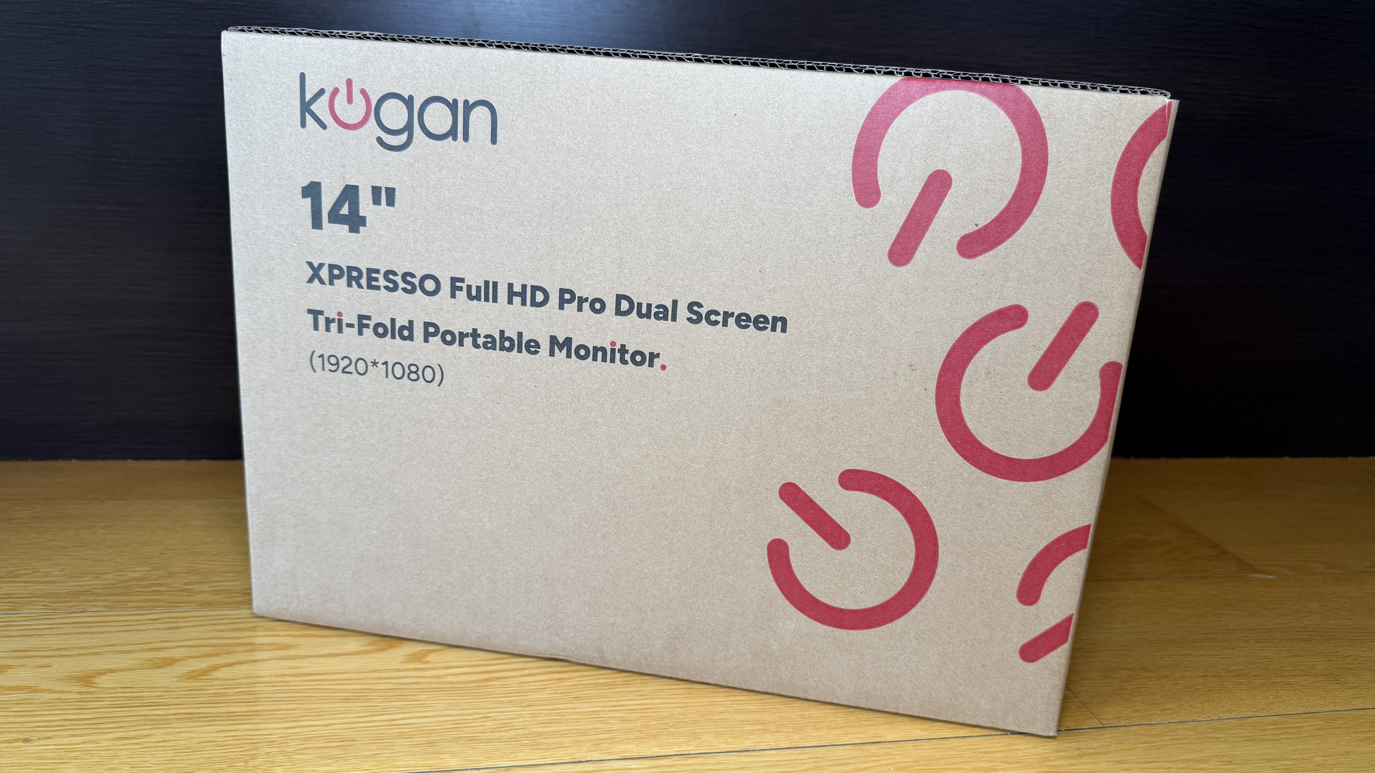 Mighty Ape Kogan XPRESSO 14" Full HD Pro Dual Screen Tri-Fold Portable Monitor - You Can't Go Back