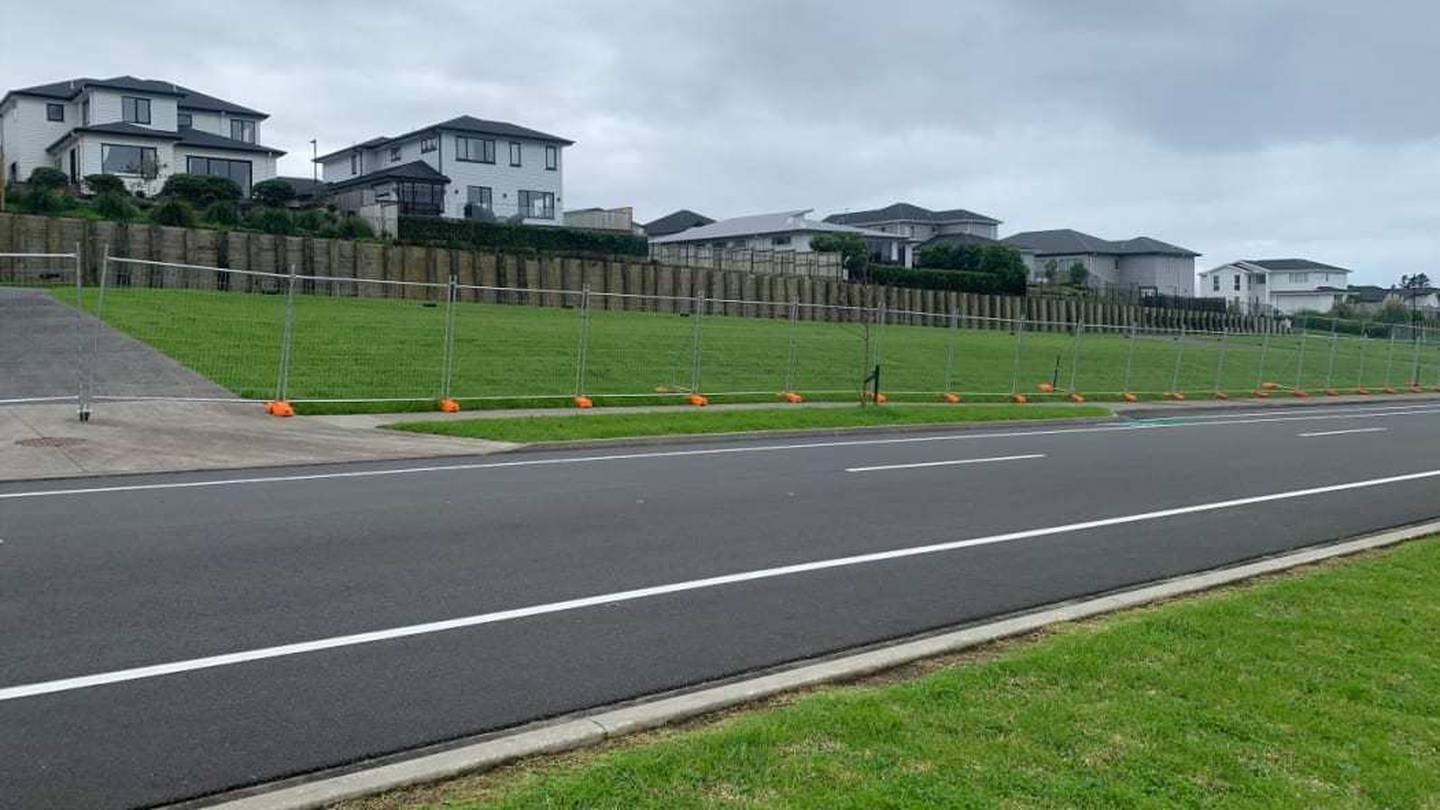 Housing agency Kāinga Ora paused construction at an Auckland social housing complex in Millwater in June. Photo / RNZ, Rayssa Almeida