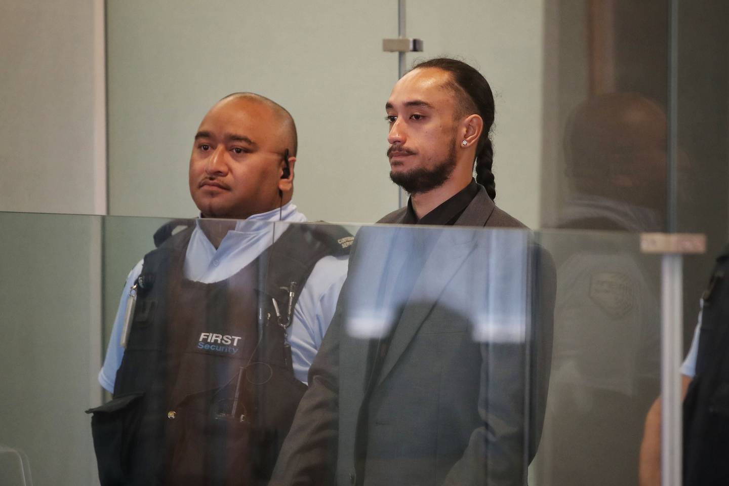 Tyson Brown appears in the High Court at Auckland. Photo / Jason Oxenham