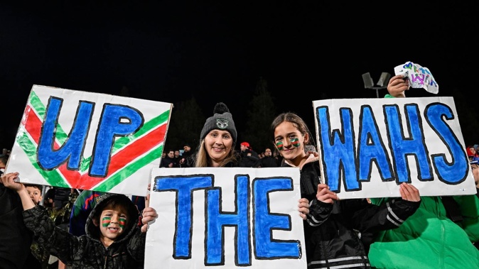 Up the Wahs. Photo / Photosport