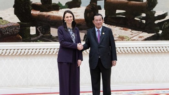 Ardern tests negative after meeting Covid-positive Cambodia PM