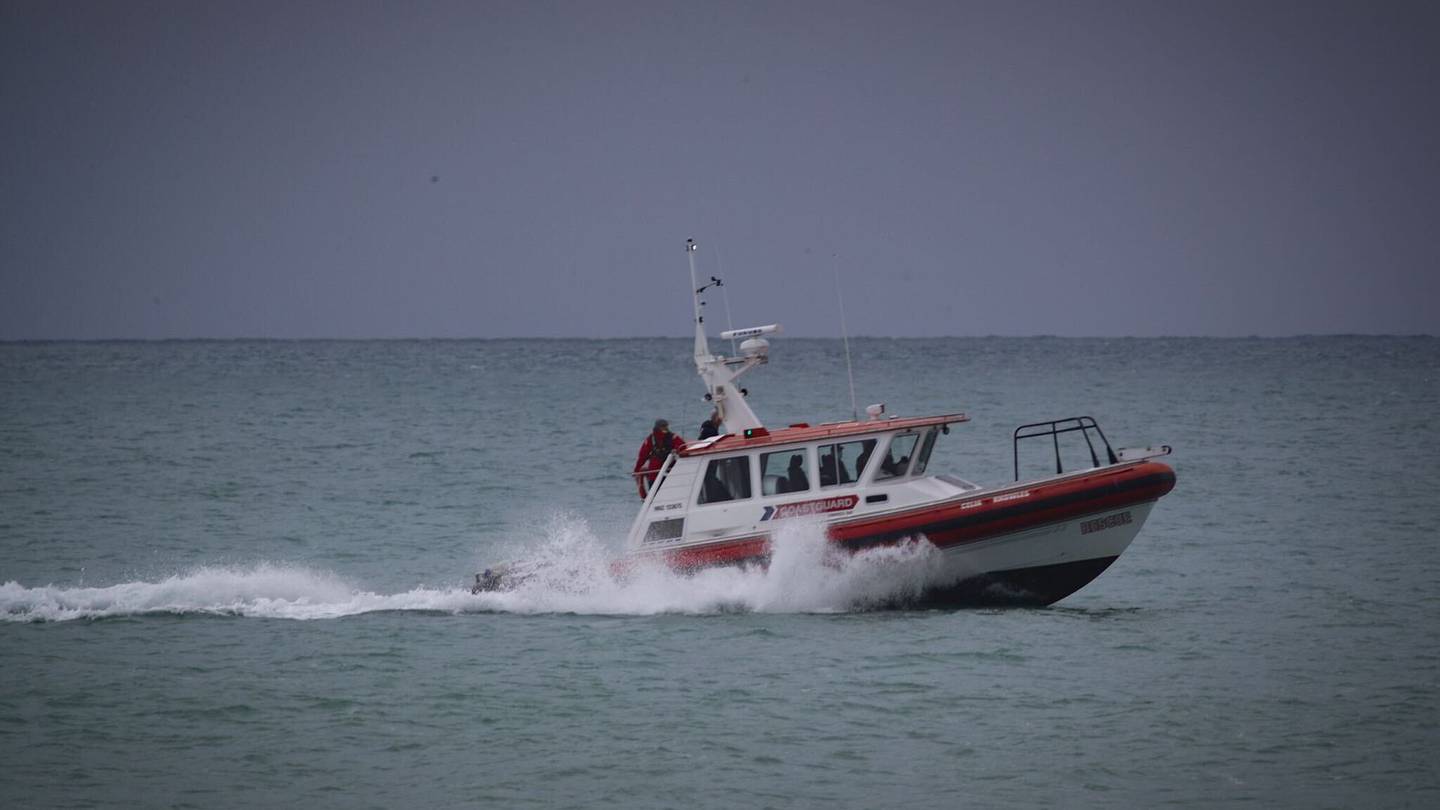 The Hawke's Bay coastguard were called out to a kite surfer near Hawke's Bay Airport causing the delay of an air ambulance flight. Photo / Warren Buckland