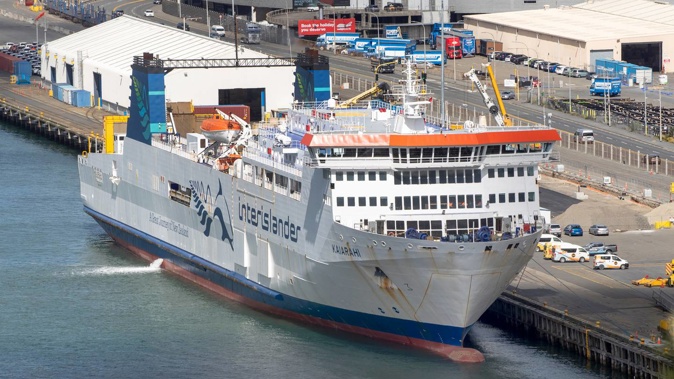 The Kaiarahi hadn't left the harbour before having to turn back. File photo / Mark Mitchell