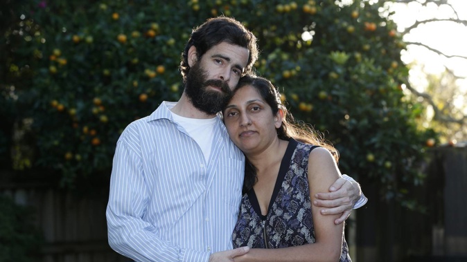 Borja Ares, 37, and Alfiya Laxmidhar, 35, have lost $330,000 in an elaborate Citibank-branded investment scheme. Photo / Michael Cunningham