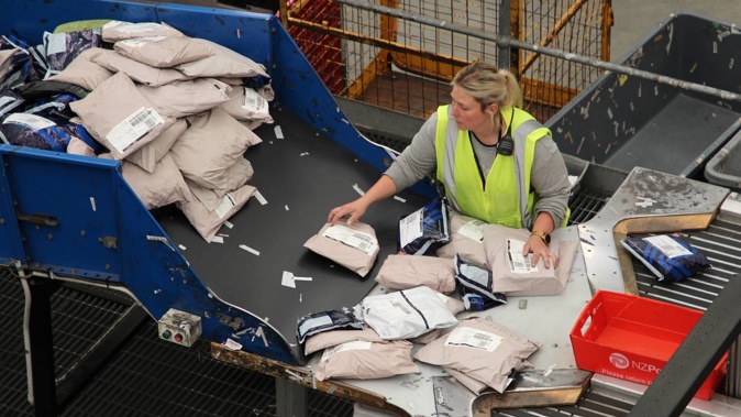 NZ Post's national sorting centre processes millions of packages for Black Friday and leading up to Christmas in East Tāmaki, Auckland. Photo / Jed Bradley