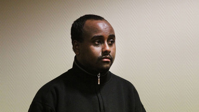 Zakariye Mohamed Hussein appearing for sentence at Christchurch District Court in September 25, 2012. File photo / NZME