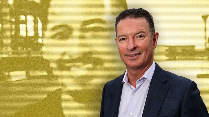Former Ports of Auckland CEO Tony Gibson and Pala'amo Kalati (background) killed at the port in 2020. (Photo / NZME)