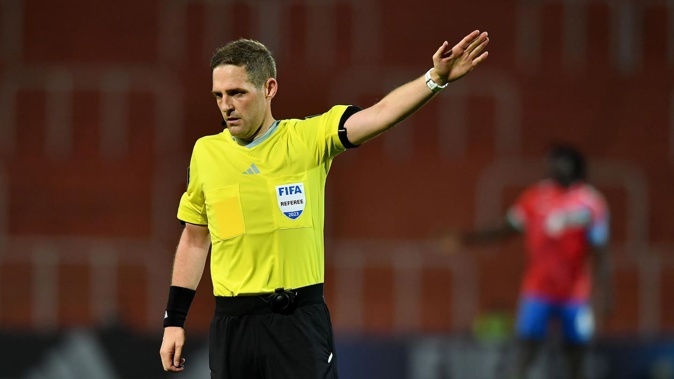 New Zealander Campbell-Kirk Kawana-Waugh, of Hamilton, has been appointed as referee for the games in Paris. Photo / Getty Images