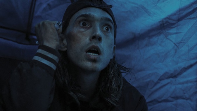 Austin Abrams as James in “Weapons.” Photo / Warner Bros. Pictures