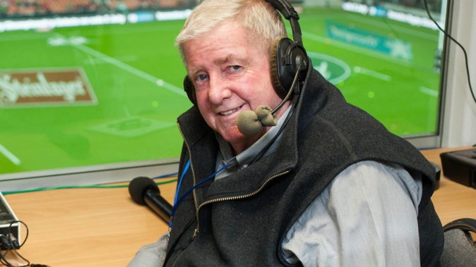Former rugby and cricket commentator Kevin Hart. Photo / Photosport