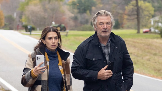 Hilaria Baldwin told reporters: "Alec had a really traumatic thing happen, and I am trying to limit the PTSD." (Photo / Getty Images)