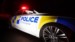 A 32-year-old and a 28-year-old were arrested in Christchurch overnight for allegedly brandishing a gun at passersby from their car. Photo / NZME