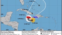 Hurricane Melissa forecast to intensify before Jamaica landfall