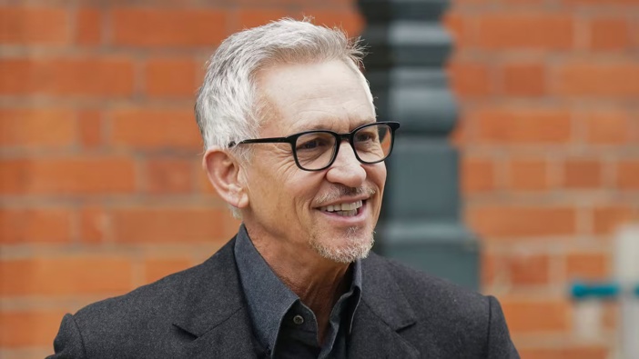 Football pundit Gary Lineker has become one of the UK’s most influential media figures. Photo / AP