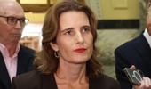 Finance Minister Nicola Willis during a media standup on her way to the House, Parliament, Wellington, New Zealand, May 21, 2026. Herald photograph by Mark Mitchell