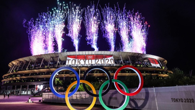 2020 Tokyo Olympic Games Opening Ceremony, National Stadium, Tokyo. Photo / INPHO / James Crombie
