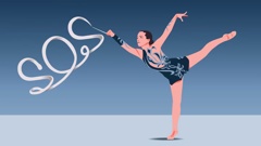 Rhythmic gymnasts speak out about the stress they are under. Illustration / Paul Slater