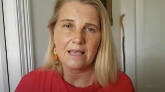 Former TV newsreader Liz Gunn is using her social channels to spread her views. Photo / Facebook