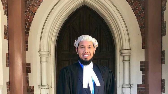 Auckland senior solicitor Umar Kuddus crossed a Covid-19 border and boasted about it on social media. Photo/Supplied