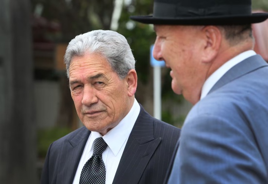 Winston Peters and Shane Jones. Photo / Tania Whyte