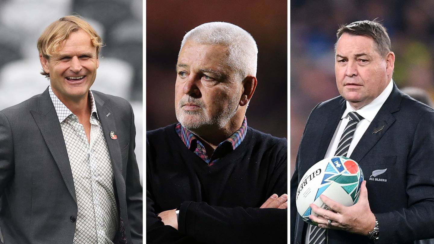 Scott Robertson, Warren Gatland and Sir Steve Hansen. (Photo / Photosport)
