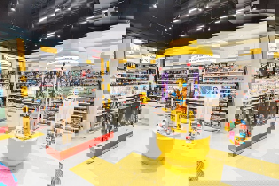 In the new store, customers have been promised an interactive and personalised experience of Lego. Photo / The Lego Group
