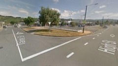 The brawl happened on High St near the Walter Nash Centre and surrounding areas. Image / Google Maps