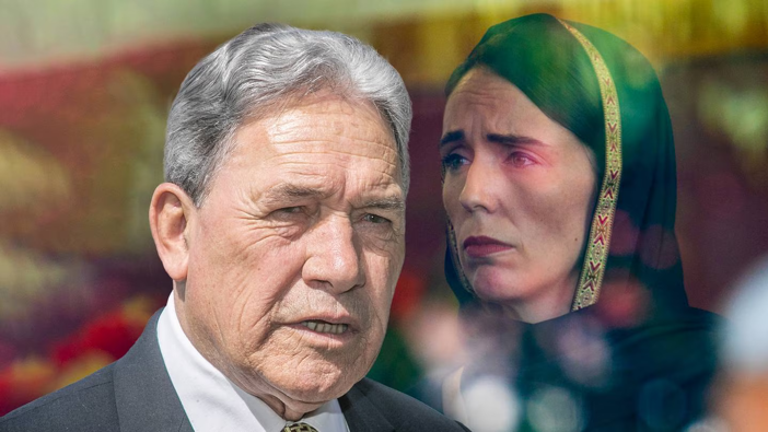 NZ First leader Winston Peters has accused Dame Jacinda Ardern of a lack of transparency over the 2019 Christchurch mosque attacks.