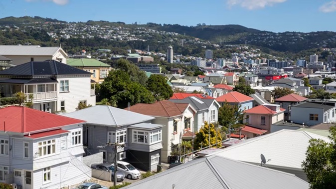 House prices in Wellington fell 6.9% to $740,000 in the 12 months to August. Photo / Mark Mitchell
